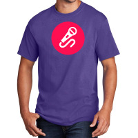 Microphone For Musically Inclined Kids Basic T-shirt | Artistshot