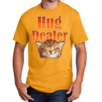 Cat Hug Dealer Cute Kitty For Feline Fans Basic T-shirt | Artistshot