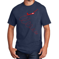 Sailplane In A Thermal Aviation Glider Pilot Basic T-shirt | Artistshot