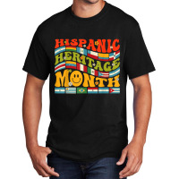 Hispanic Heritage Month Basic T-shirt | Artistshot