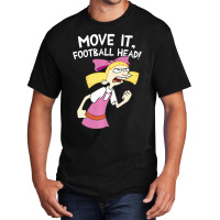 Hey Arnold Helga Move It Football Head Basic T-shirt | Artistshot