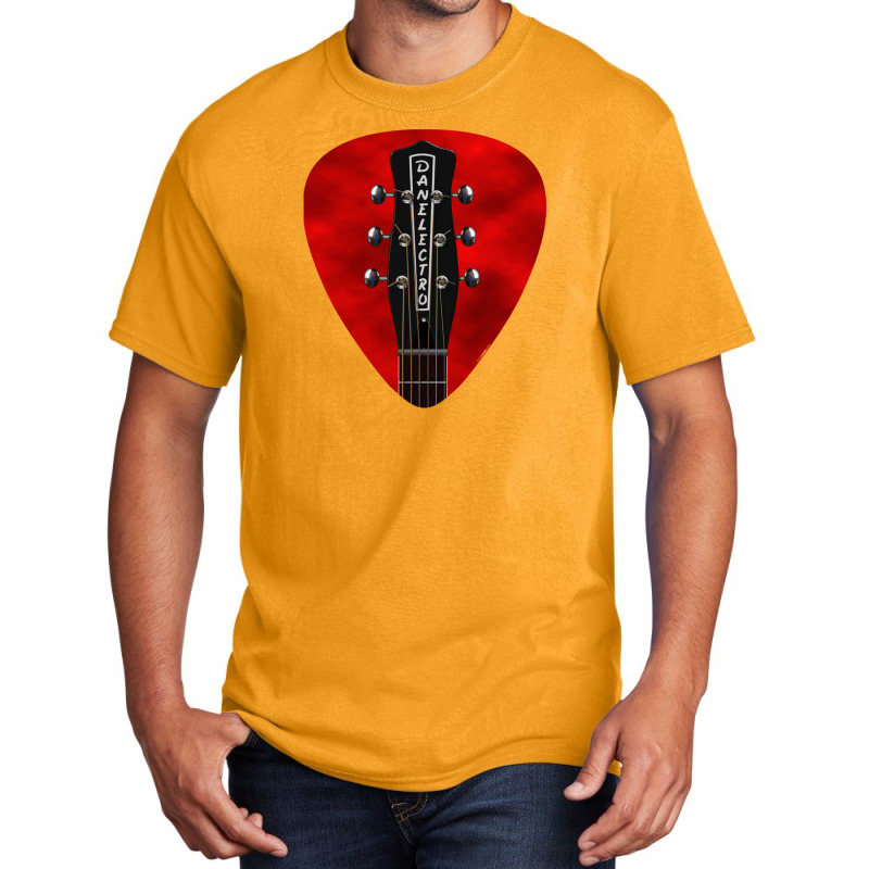 Guitar Headstock Pick Art - Danelectro 59 Resonator Classic Basic T-shirt by DonaldHufford | Artistshot