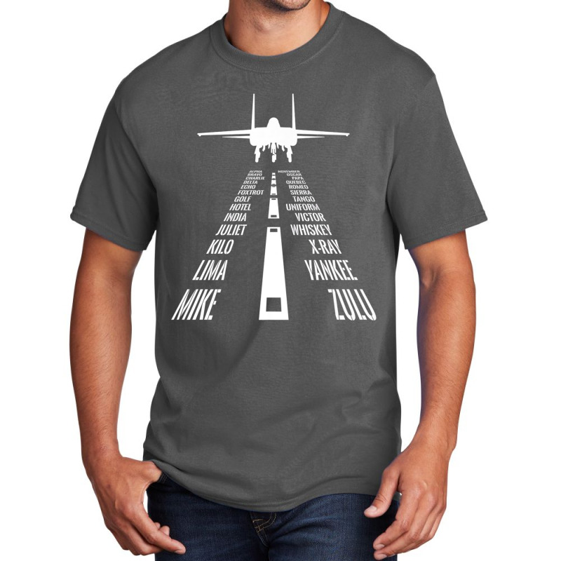 Flying F 15 Eagle Pilot Landing Phonetic Alphabet Runway F15 Premium T Basic T-shirt | Artistshot