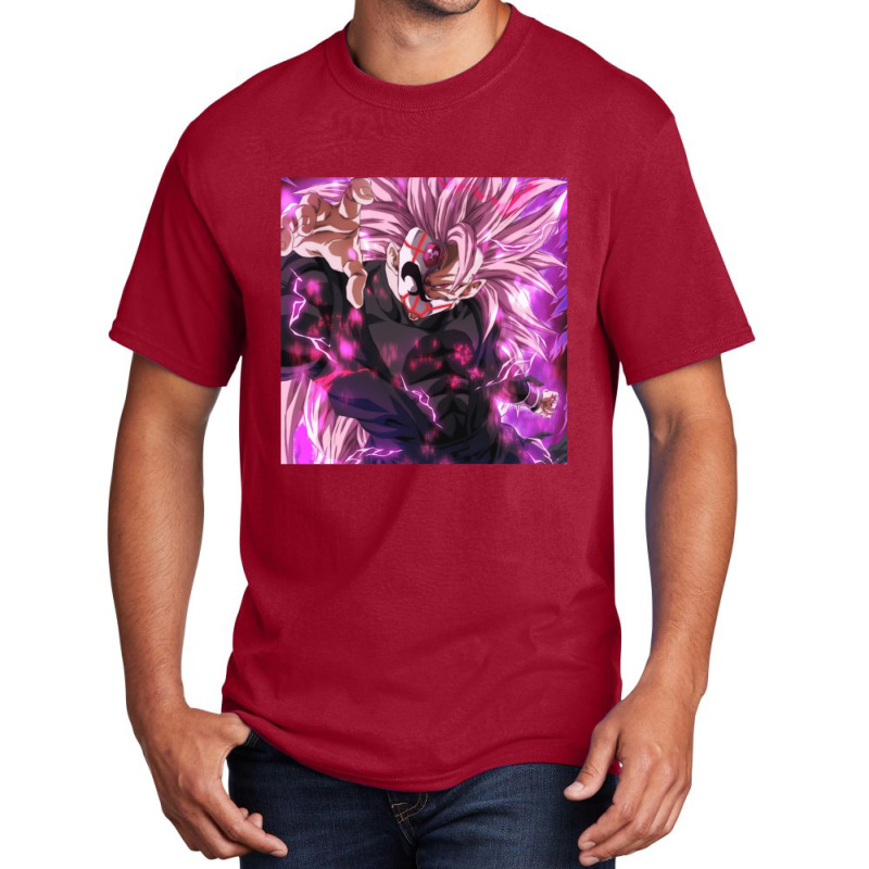 Black Goku Super Saiyan 3 Rosé Dragonball Heroes For Friend Basic T-shirt by KeyonBolton | Artistshot