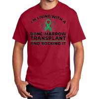 Funny Bone Marrow Transplant Design Bmt Survivors Donors Raglan Baseba Basic T-shirt | Artistshot