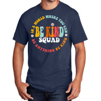 Matching Unity Day Orange Spanish Bilingual Be Kind Squad T Shirt Basic T-shirt | Artistshot