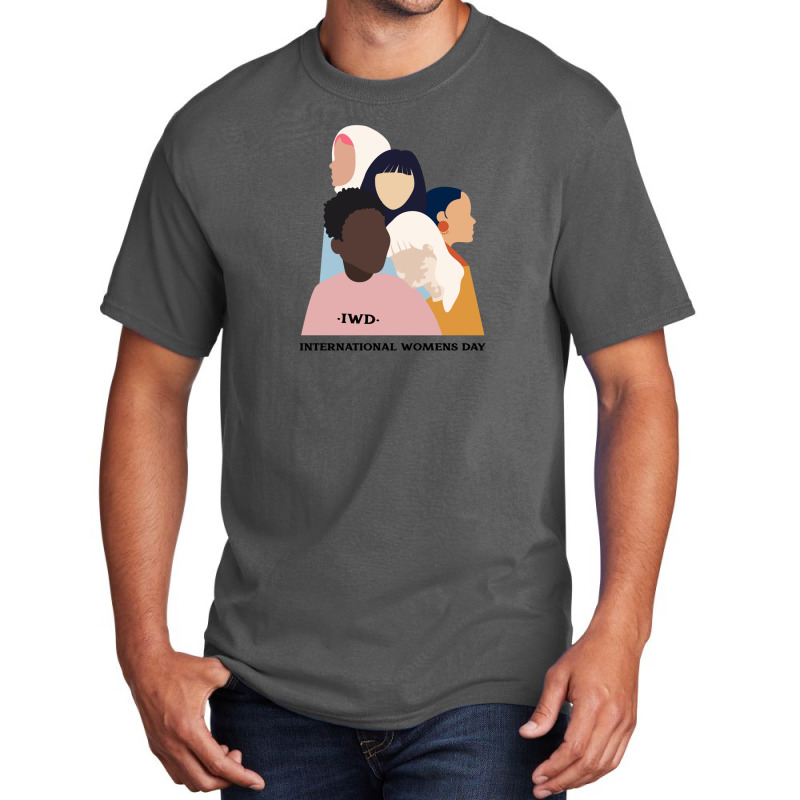 International Womens Day 2021 Iwd Ethnicity Fight For Equality Basic T-shirt by GregoryHaverstock | Artistshot