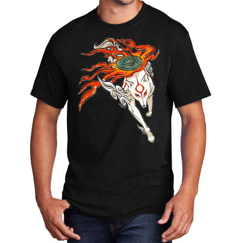 Amaerasu Wolf Basic T-shirt | Artistshot