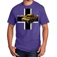 World War 2 German Tank Panzer Tiger I Wwii Historic Idea T Shirt Basic T-shirt | Artistshot