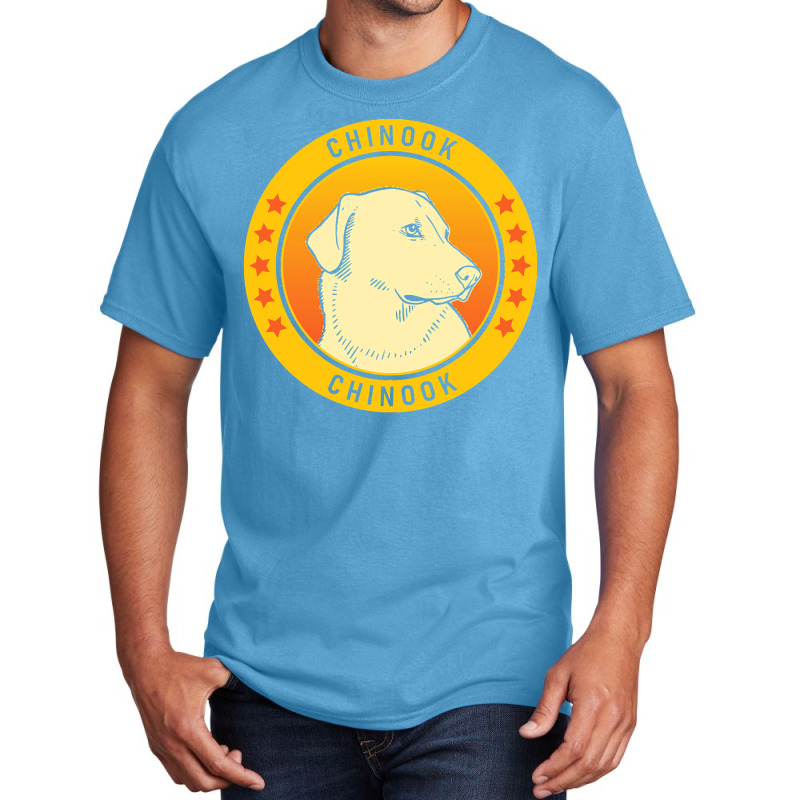 Chinook Chinook Dog Portrait Basic T-shirt | Artistshot