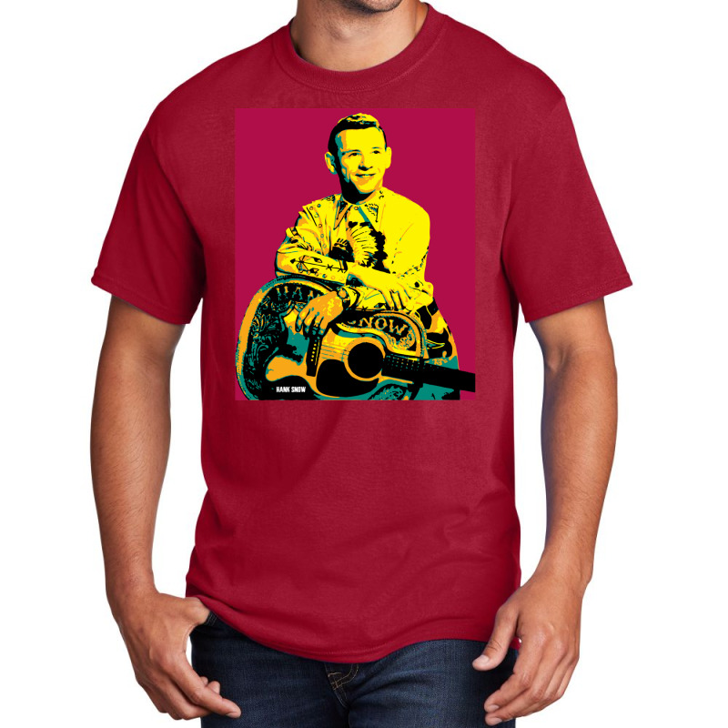 Hank Snow Clarence Eugene Snow The Singing Ranger The Yodeling Ranger  Basic T-shirt | Artistshot