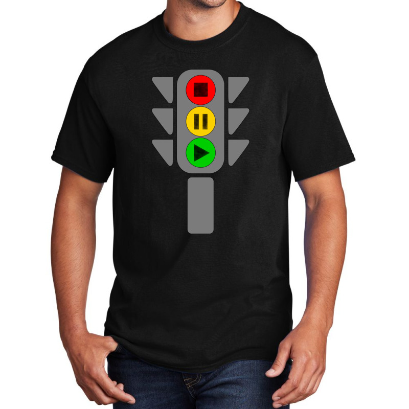 Traffic Lights (stop Basic T-shirt by JAMESDSHARP | Artistshot