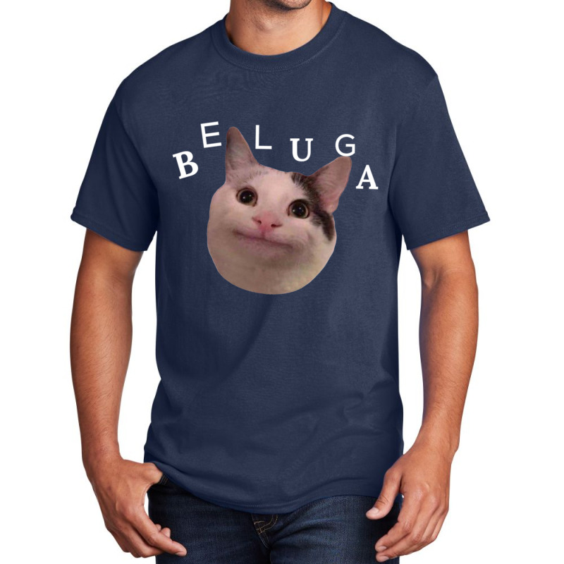 Beluga Cat Discord Basic T-shirt | Artistshot