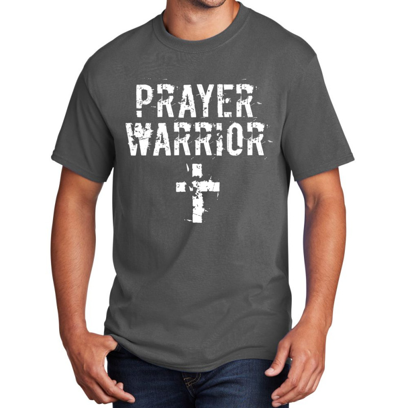 Christian Prayer Warrior Have Faith Quote Bible Verse Basic T-shirt | Artistshot