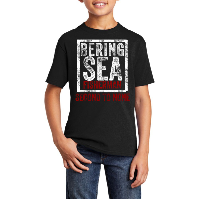 Bering Sea Fisherman 2021 Second To None Dutch Harbor Alaska Pullover Basic Youth T-shirt by cm-arts | Artistshot