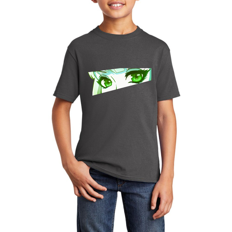 Anime Eyes (green) Basic Youth T-shirt | Artistshot