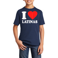 I Love Latinas T Shirt Basic Youth T-shirt | Artistshot