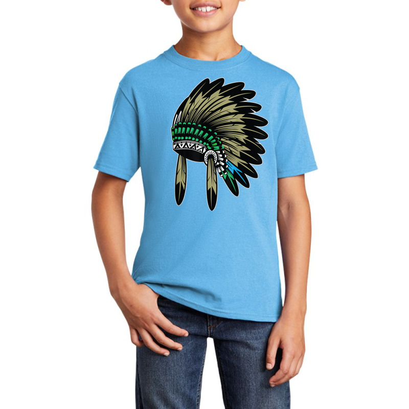 Native American Basic Youth T-shirt by Queens | Artistshot