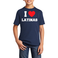 I Love Latinas Pullover Hoodie Basic Youth T-shirt | Artistshot