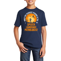 Halloween Speech Language Pathologist For Men & Women Basic Youth T-shirt | Artistshot