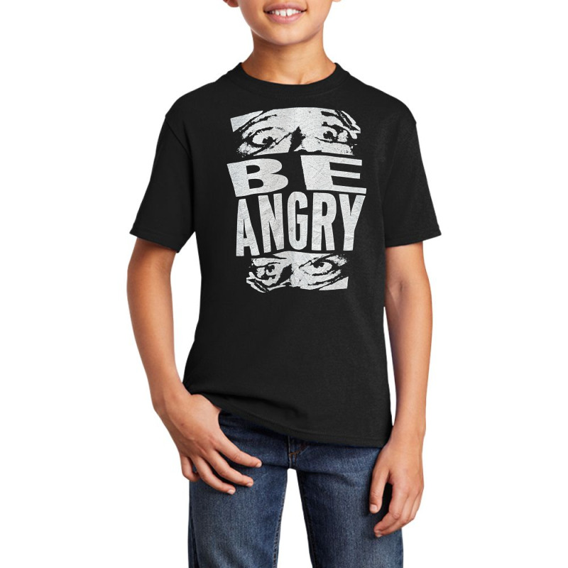 Rare, Archaic Smile Be Angry, Archaic Smile, Be Angry, Cool, Awesome,  Basic Youth T-shirt by cm-arts | Artistshot