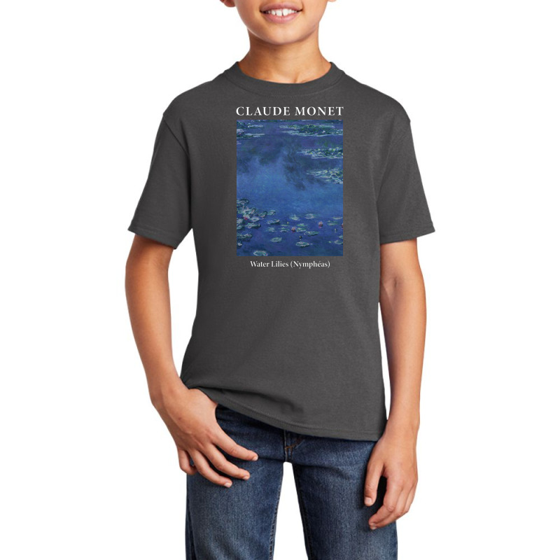 Claude Monet Water Lilies Basic Youth T-shirt by hansrewawi | Artistshot