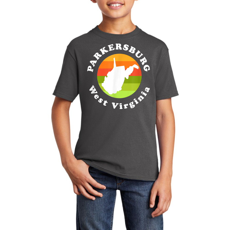 Parkersburg West Virginia Outdoors Sunrise Wv Vacation T Shirt Basic Youth T-shirt by claudettemeskqx | Artistshot