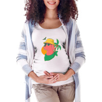 Summer Dog Maternity Scoop Neck T-shirt | Artistshot