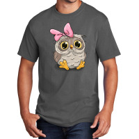 Baby Owl Basic T-shirt | Artistshot