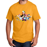 Goofy And Friend Basic T-shirt | Artistshot