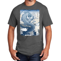 Blue Dragon (3) Basic T-shirt | Artistshot