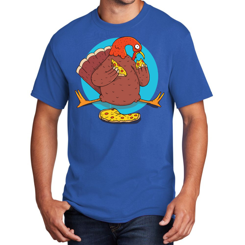 Thanksgiving Turkey Pizza Basic T-shirt | Artistshot