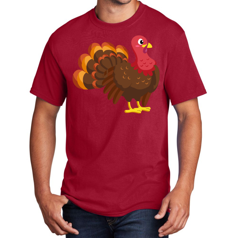 Thanksgiving Turkey Cute Thanksgiving Turkey Basic T-shirt | Artistshot