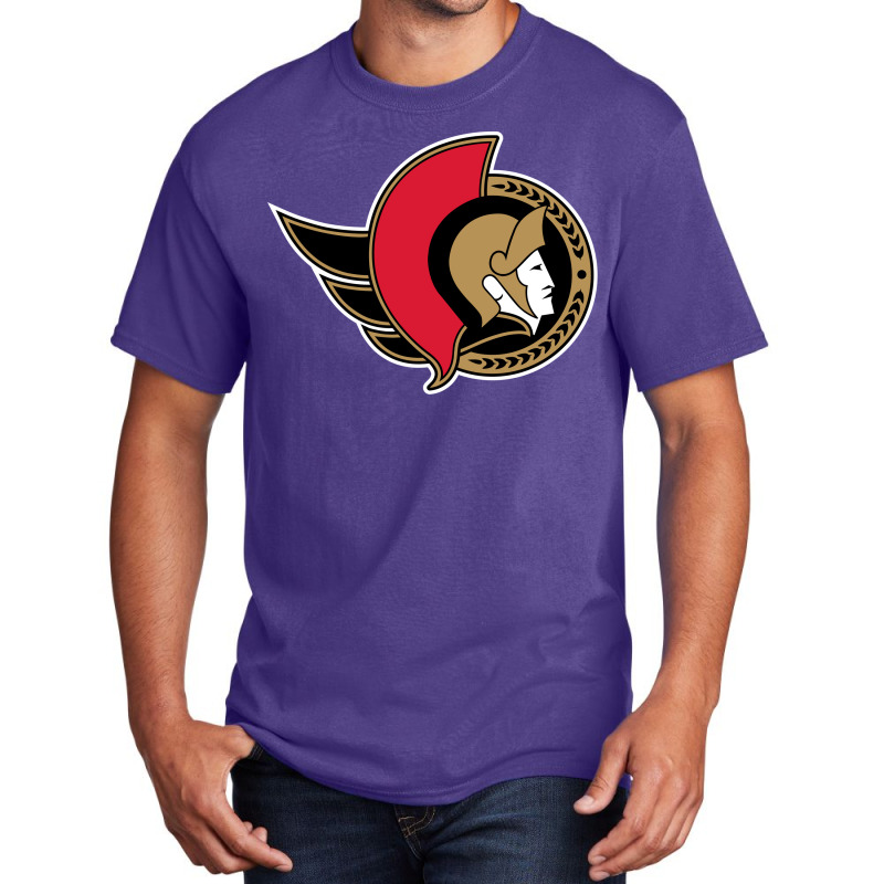 Ottawa #senators Basic T-shirt by cm-arts | Artistshot