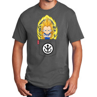 Pocket Chibi Super Saiyan 3 Vegeta Basic T-shirt | Artistshot