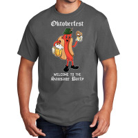 Sausage Party Oktoberfest Funny Bratwurst German Festival Tshirt Basic T-shirt | Artistshot