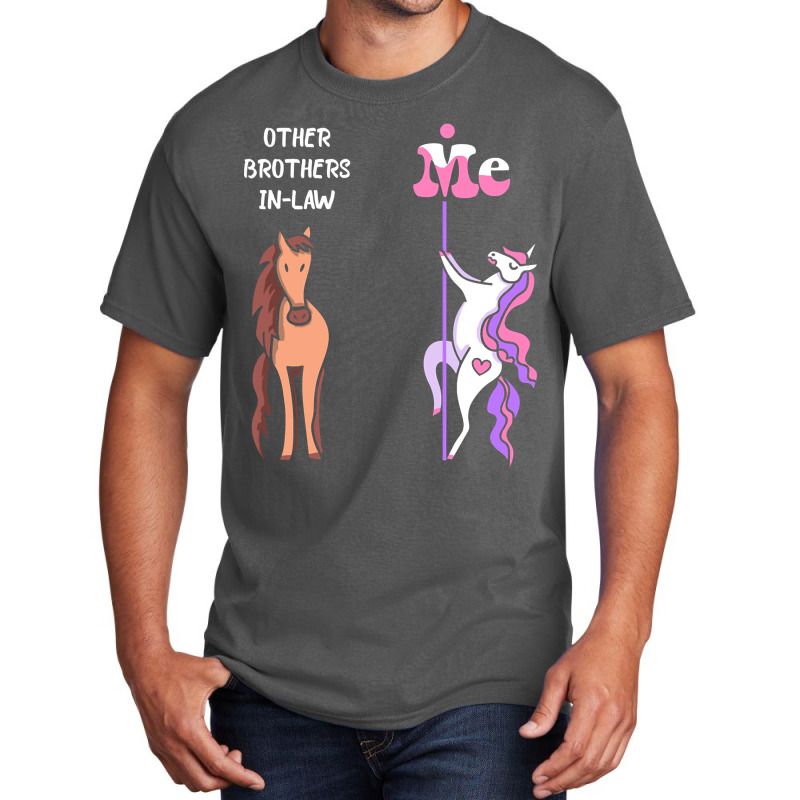 Other Brothers In-law Me Tee Unicorn Brother In-law Funny Gift Idea Br Basic T-shirt | Artistshot