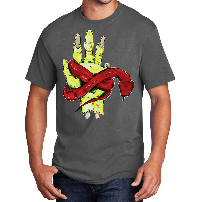 Serpent Basic T-shirt by Kanjolen689 | Artistshot