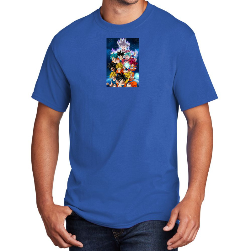 Goku Transformation 2 Basic T-shirt | Artistshot