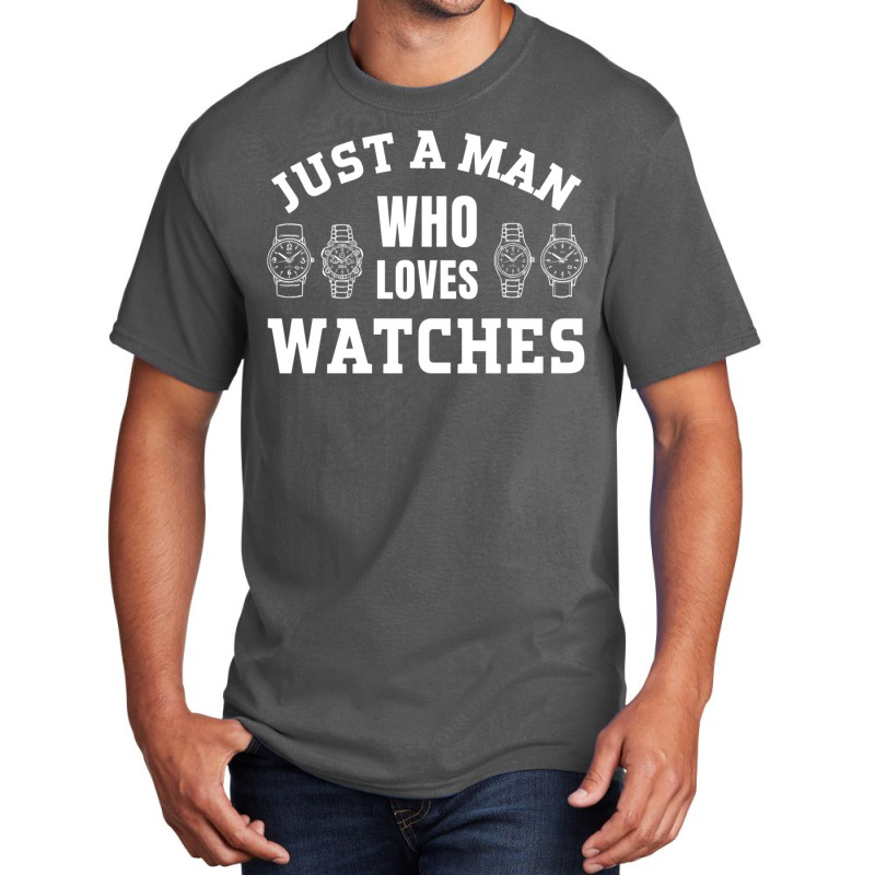 Watch Collecting Horologist Watch Lover Watch Collector Pullover Hoodi Basic T-shirt by cm-arts | Artistshot