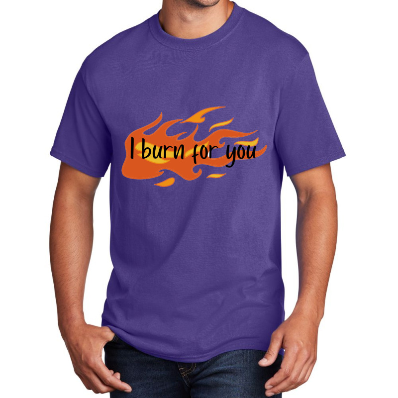 I Burn For You  Bridgerton Basic T-shirt by HEATHERSTAATS | Artistshot