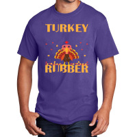 Thanksgiving Turkey Turkey Scrubs Rubber Gloves Basic T-shirt | Artistshot