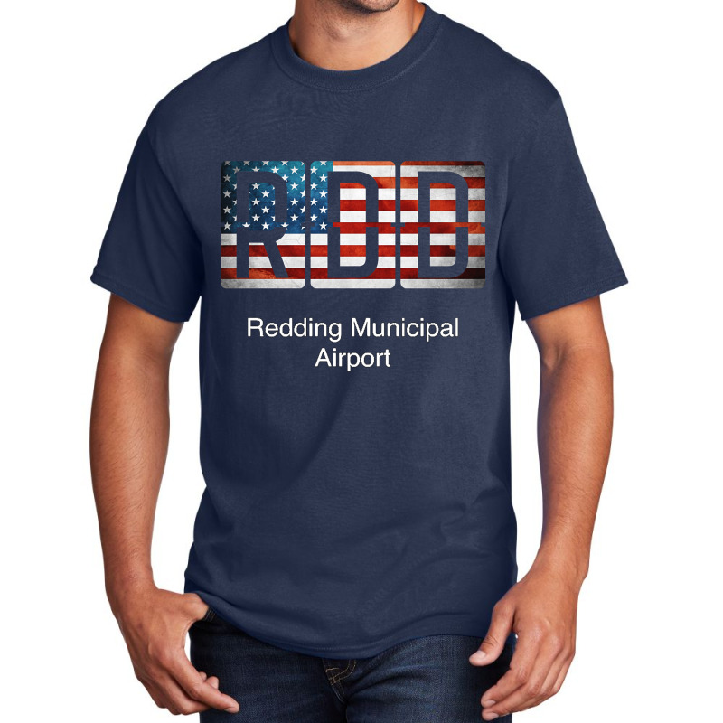 Rdd Redding Municipal Airport Basic T-shirt | Artistshot