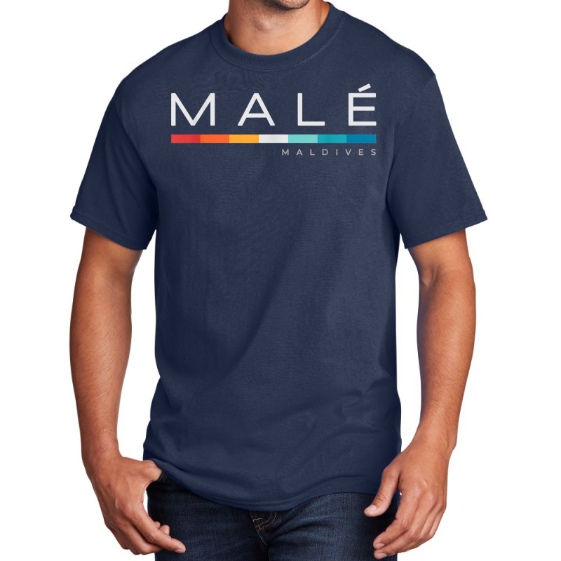 Male Maldives T Shirt Basic T-shirt | Artistshot