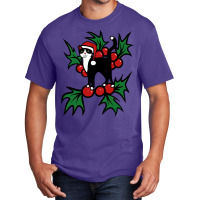 Tuxedo Cat Christmas Tuxedo Cat Christmas Basic T-shirt | Artistshot