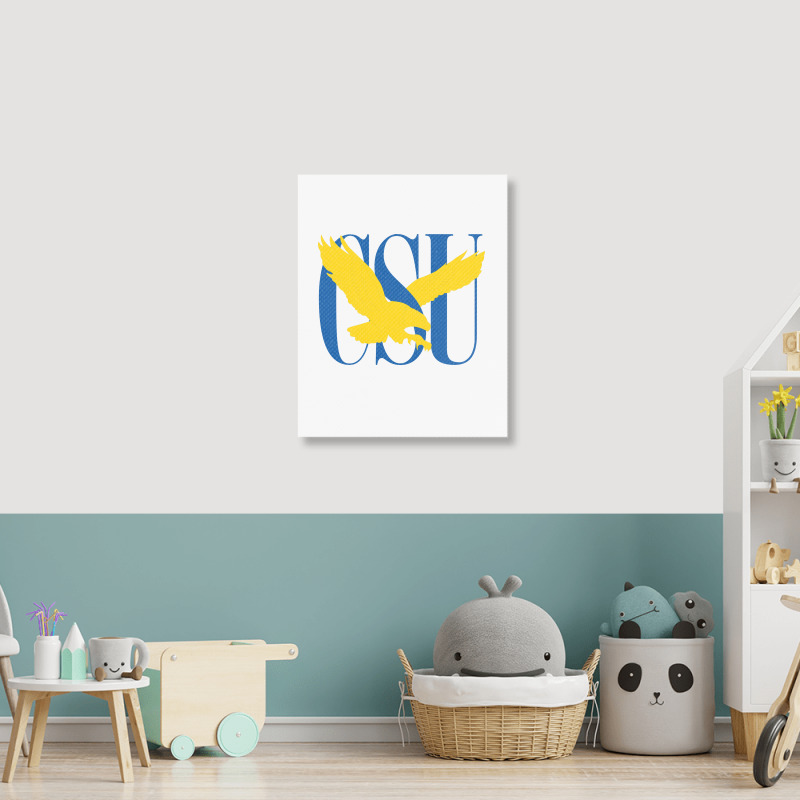 Coppin State Portrait Canvas Print | Artistshot