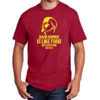 Lenin - Dark Humor Is Like Food Not Everyone Gets It Basic T-shirt | Artistshot