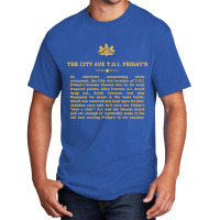 Real Historical Philadelphia - The City Ave Tgi Friday's Basic T-shirt | Artistshot