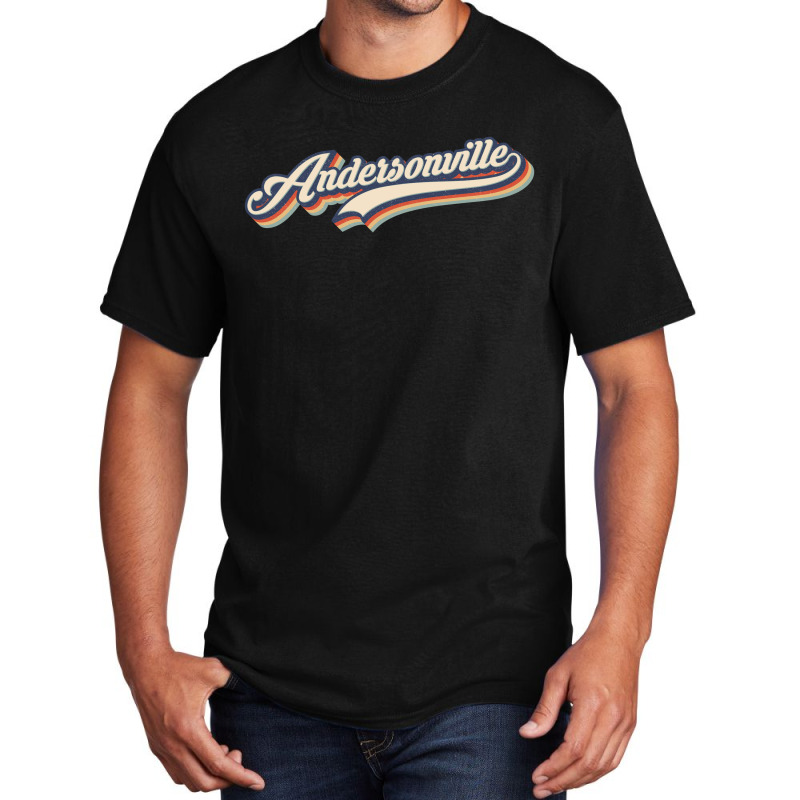 I Love Andersonville City Usa Retro Vintage Basic T-shirt by HydraAntBoxing | Artistshot