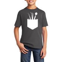 Funny Dental Instruments In Pocket Dentist Basic Youth T-shirt | Artistshot